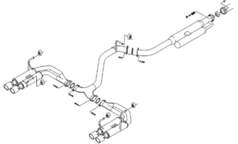 HKS LEGAMAX Sports Exhaust Subaru WRX VBH 31021-AF026 - view 3