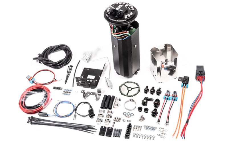 Radium Nissan R32 GT-R Fuel Hanger Surge Tank Walbro or AEM 50-1200 - Pumps Not Included - Boost Factory