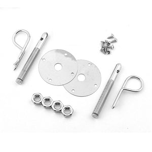 Performance World - 4051 CHROME HOOD PIN KIT