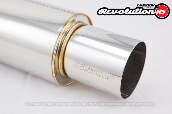 GReddy 2.5in Universal Revolution Muffler - Boost Factory
