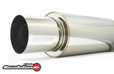 GReddy Universal 3in 3-Bolt Tip Revolution RS Muffler - Boost Factory