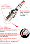 HKS Nissan/Infinity VQ35HR M-Series Spark Plugs (One Step Colder) - 50003-M45HL
