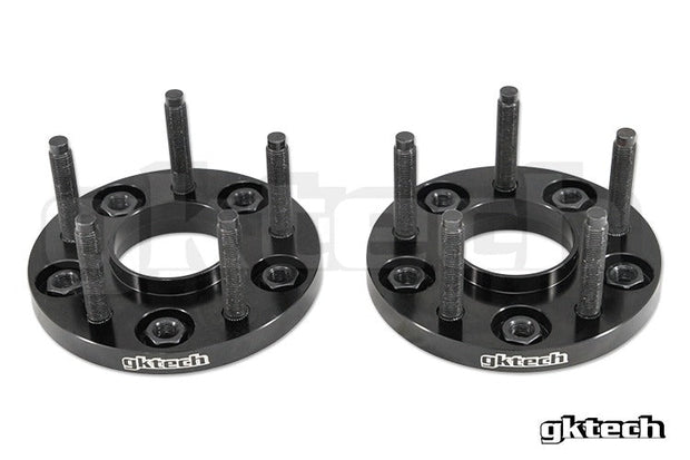 GKTech - 5x114.3 Hub Centric Wheel Spacers - 50mm Extended Studs - 5114-50mm