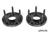 GKTech - 5x114.3 Hub Centric Wheel Spacers - 25mm Extended Studs - 5114-25mm