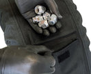 HKS Tire Tote - Set of 4 Covers and Pad (Oil Color) - 51007-AK554