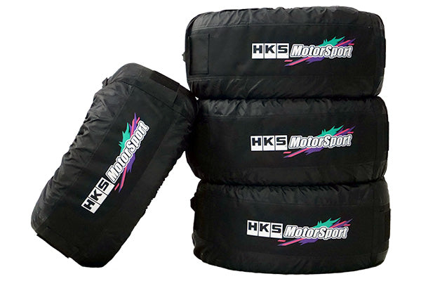 HKS Tire Tote - Set of 4 Covers and Pad (Oil Color) - 51007-AK554