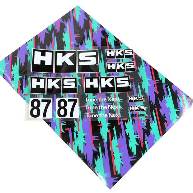 HKS MULTI STICKER SHEET OILCOLOR A4 - 51007-AK681