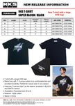 HKS T-SHIRT SUPER RACING BLACK 4L - 51007-AK647