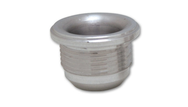 Vibrant -10 AN Male Weld Bung (1-1/8in Flange OD) - Mild Steel - Boost Factory