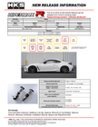 HKS Hipermax R ZN8 Full Kit - 80310-AT006