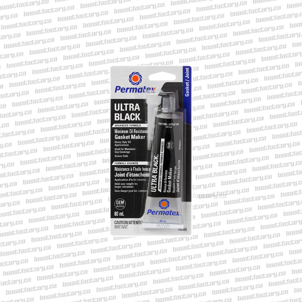 Permatex - Ultra Black Gasket Maker 598BR, 80ml Tube