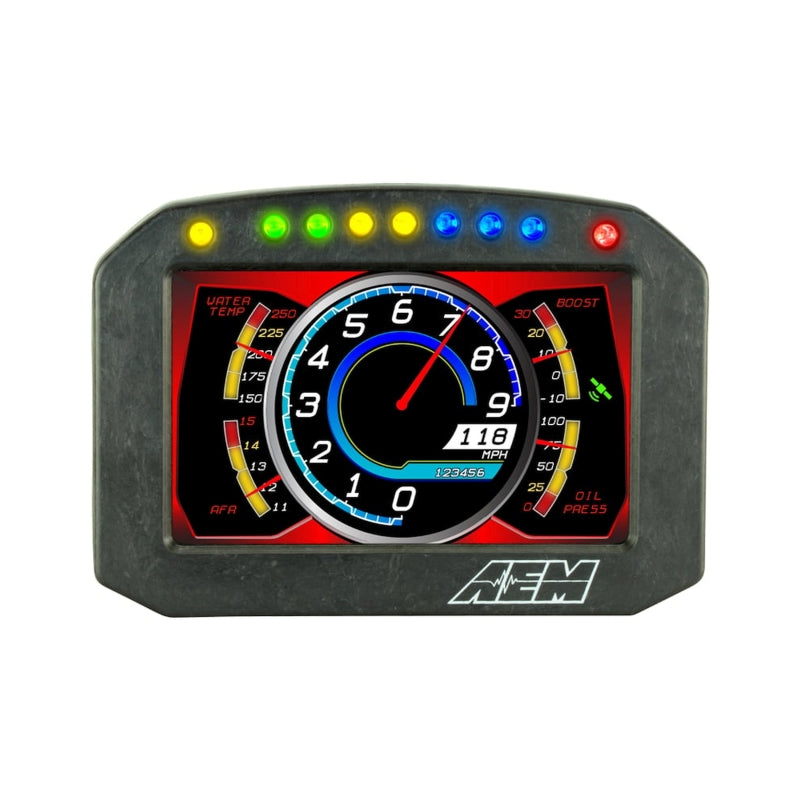 AEM CD-5 Carbon Flush Digital Dash Display - Boost Factory