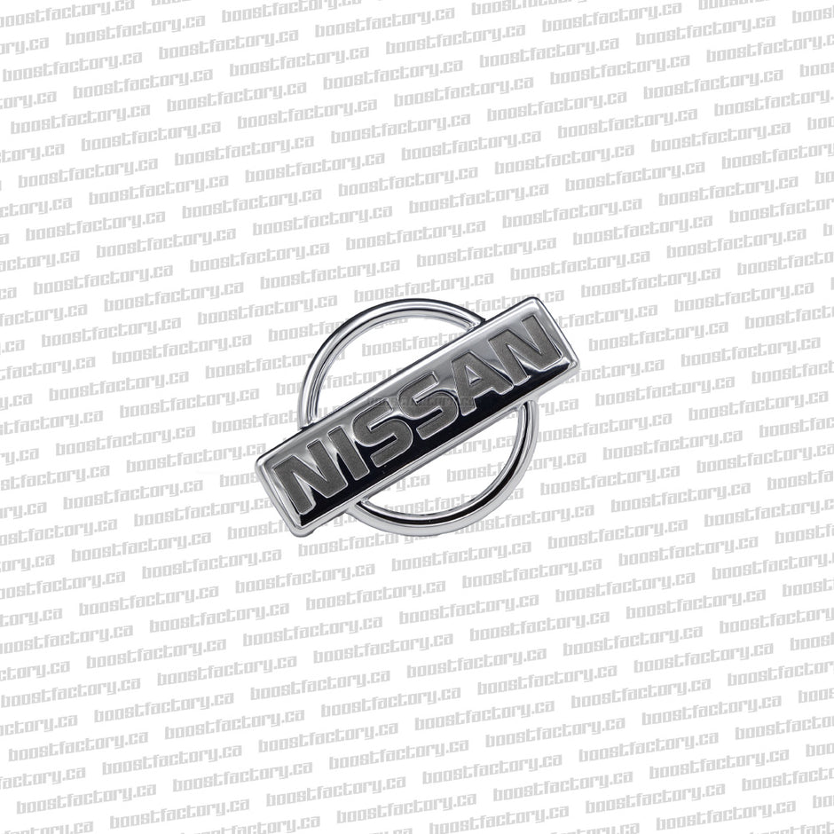 Genuine Nissan S13 240SX & 180SX Front Nissan Emblem - 62890-51F00