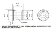SuperPro 2008 Pontiac G8 Rear Upper Control Arm Outer Bushing Set - Boost Factory