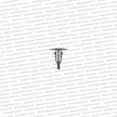 Genuine Nissan R32 R33 Wiper Cowl Seal Clip - 67198-51E00