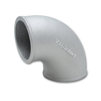 Vibrant 2.5in O.D. Cast Aluminum Elbow (90 degree Tight Radius) - Boost Factory