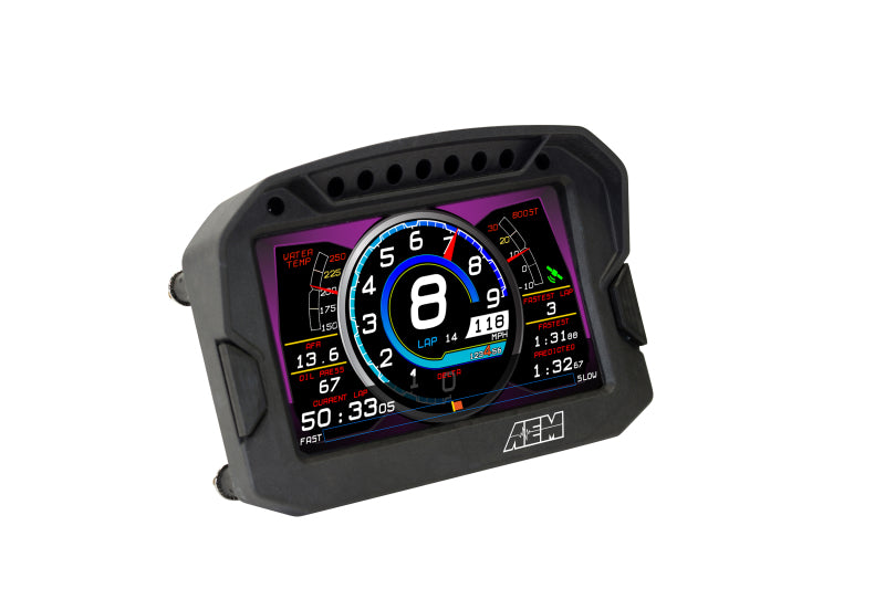 AEM CD-5G Carbon Digital Dash Display w/ Interal 10Hz GPS & Antenna - Boost Factory
