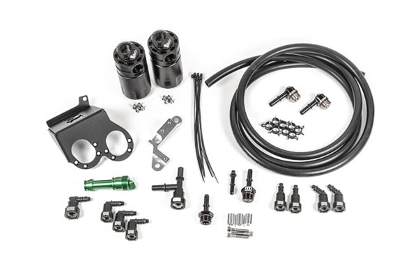 Radium Engineering Dual Catch Can Kit Corvette Z06 - 20-1186-FL