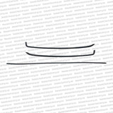 R32 SKYLINE FRONT OUTER WINDSHIELD MOULDING