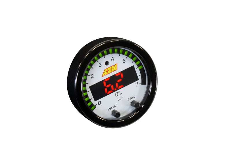 AEM X-Series Pressure 0-100psi Gauge Kit - Boost Factory