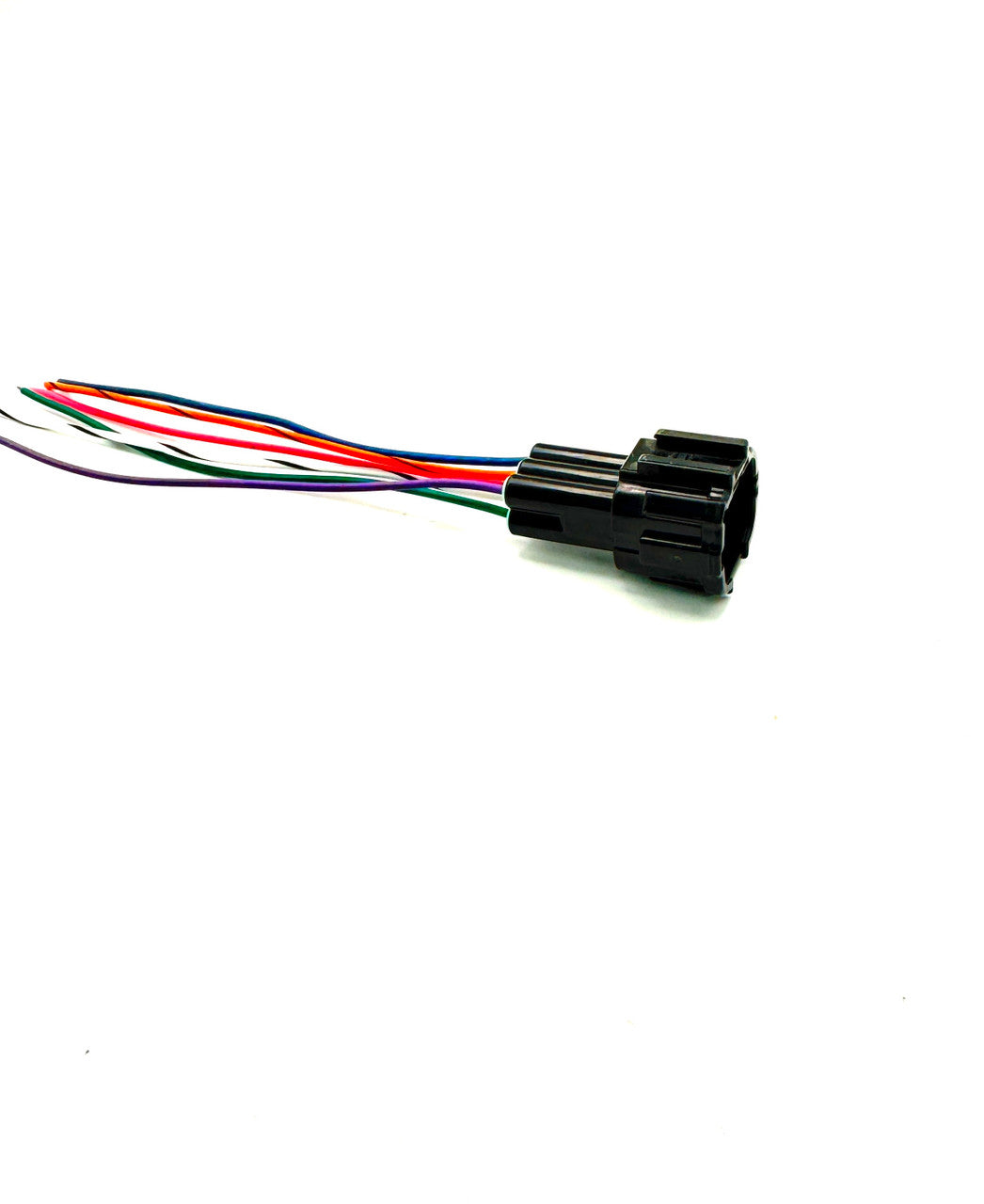 Wiring Specialties Nissan 6-Pin Connector Black Male - NISS6PINB-M