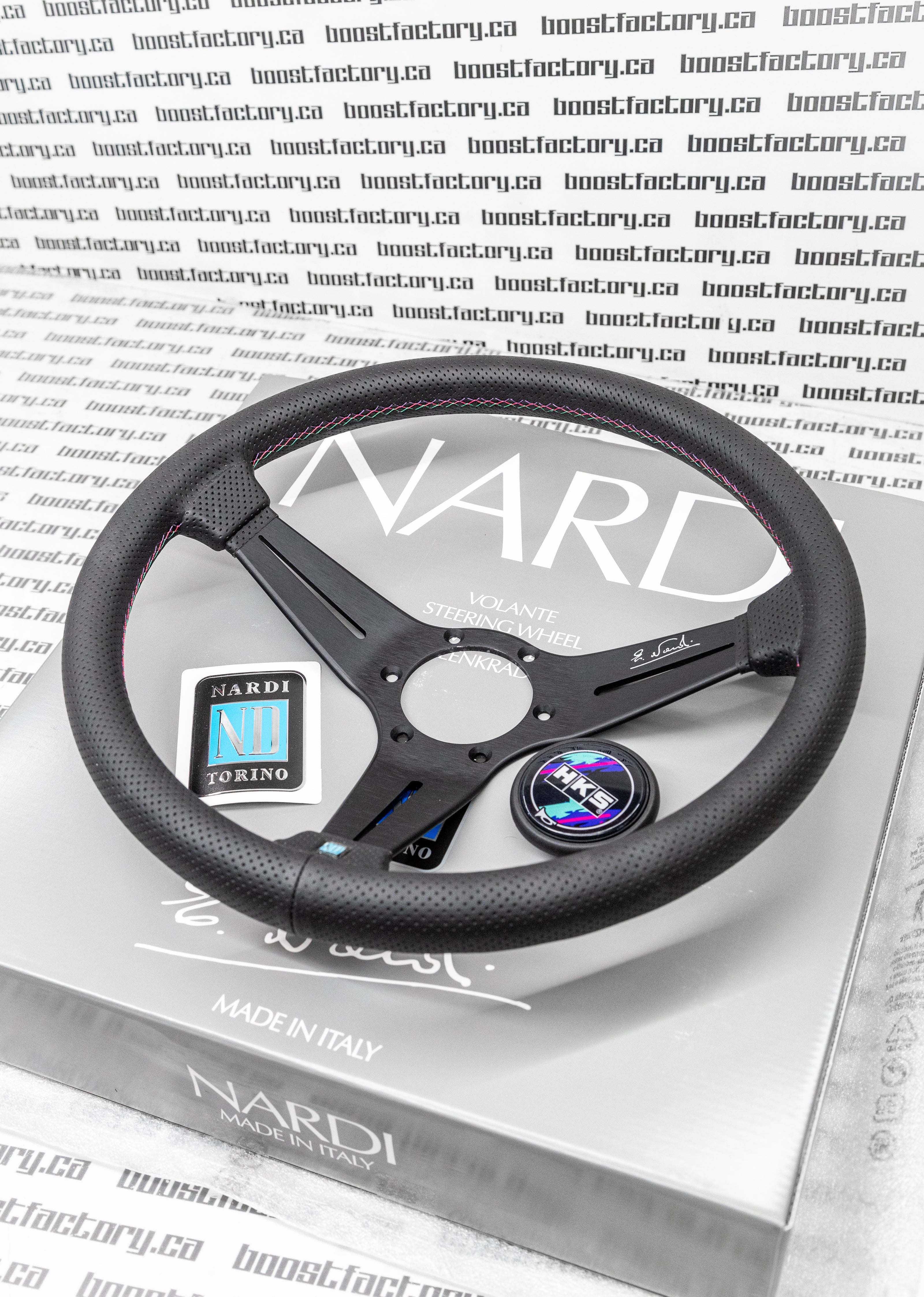 HKS STEERING WHEEL NARDI SPORTS 34DEEP - 51007-AK668