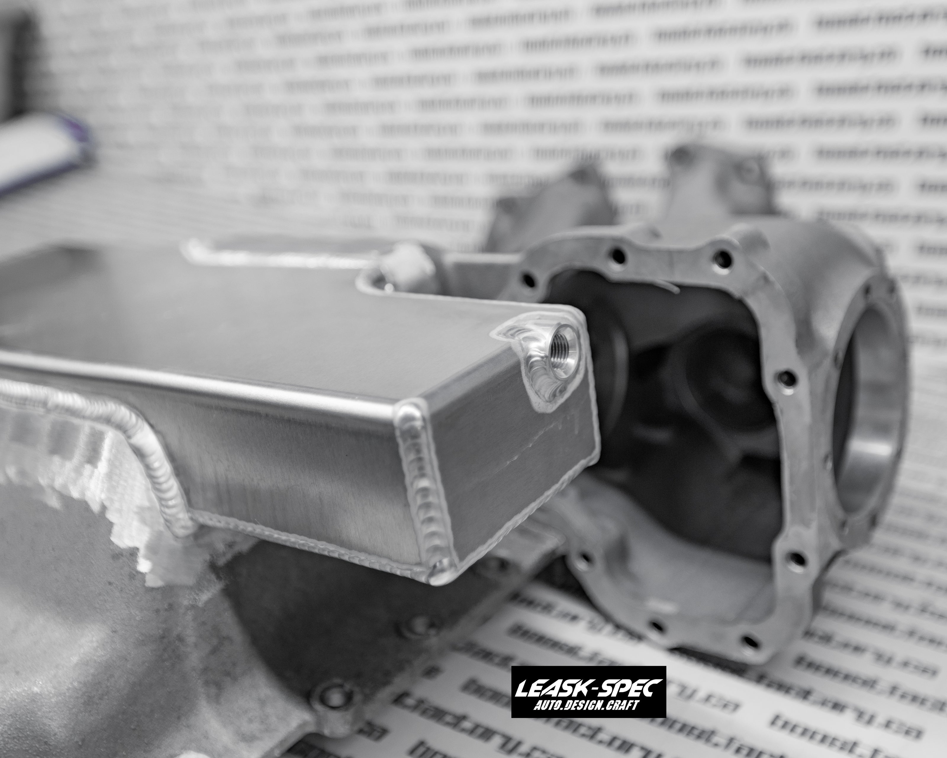Nissan RB26DETT Modified Oil Pan with Leask-Spec Extension