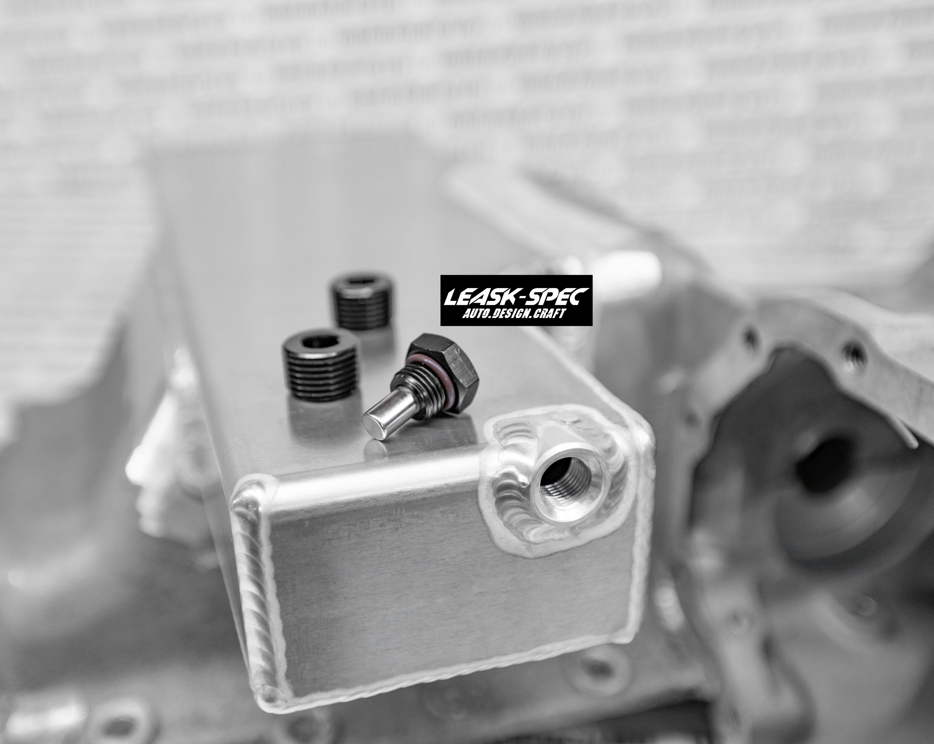 Nissan RB26DETT Modified Oil Pan with Leask-Spec Extension