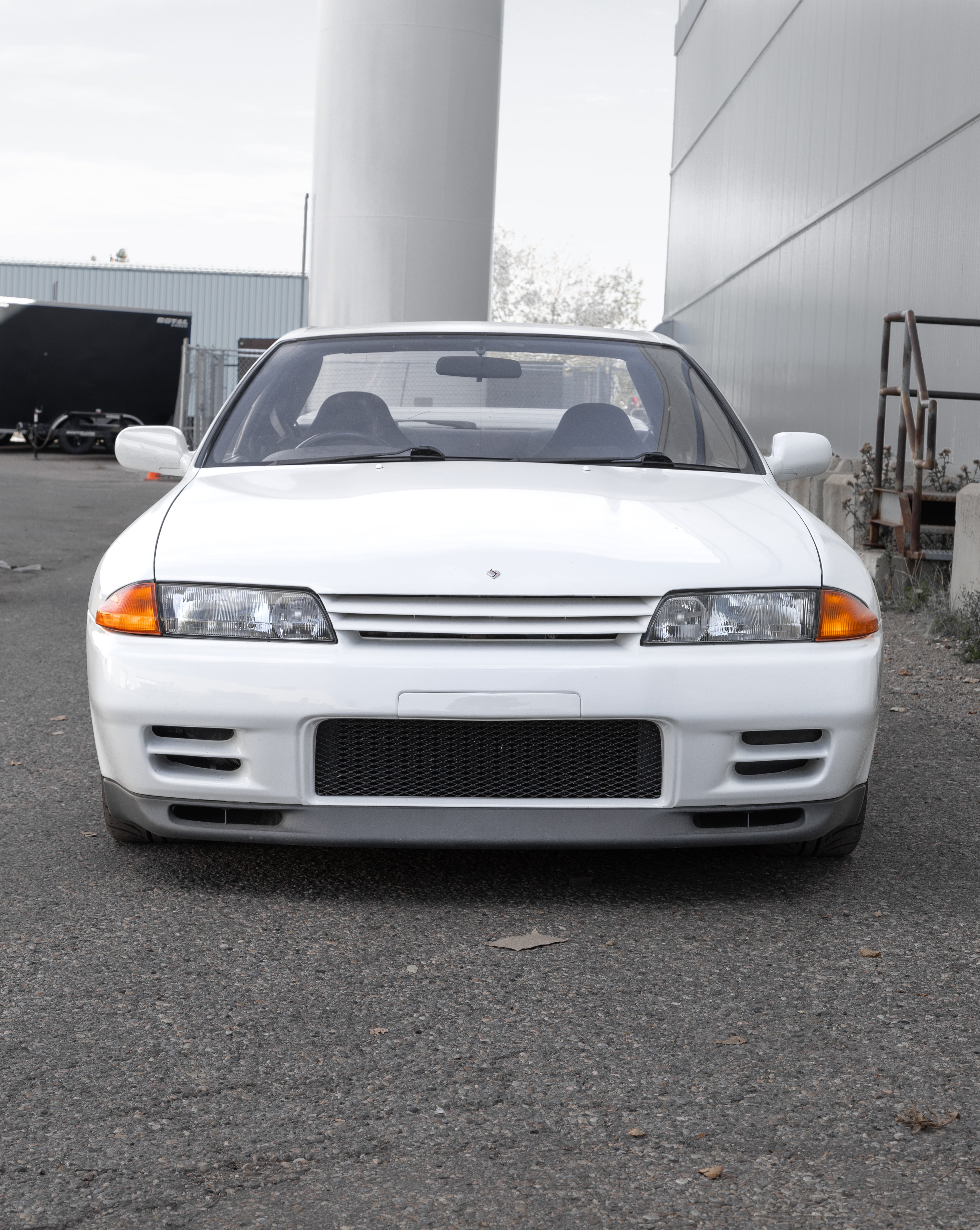 Boost Factory - Nissan Skyline R32 GTR Front License Plate Delete Pane
