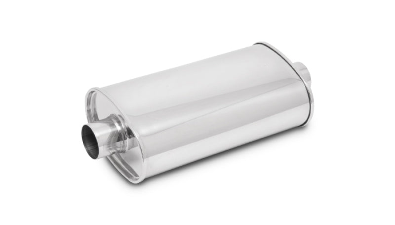 Vibrant STREETPOWER Oval Muffler, 2.00