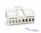 Wiring Specialties Z32 Dash Interface Plug Female - WRS-Z32-DSHF