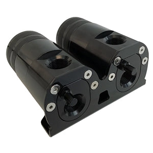 Performance World - 85200 DUAL ENGINE AIR OIL SEPARATOR TANKS