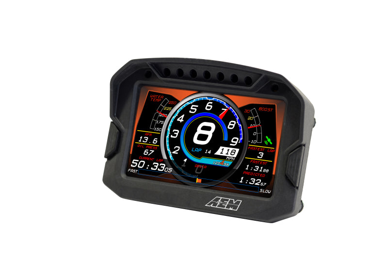 AEM CD-5G Carbon Digital Dash Display w/ Interal 10Hz GPS & Antenna - Boost Factory