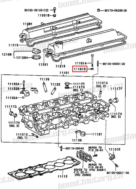 Genuine Toyota 1JZ/2JZ Cylinder Head Bolt Washer - 90201-11034