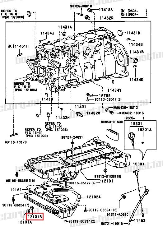 Genuine Toyota 1JZ/2JZ Oil Drain Plug Gasket / Washer