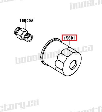 Genuine Toyota Altezza 3SGE Engine Oil Filter - Boost Factory