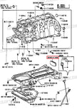 Genuine Toyota 1JZ 2JZ Flywheel Housing Cover - 90950-01809