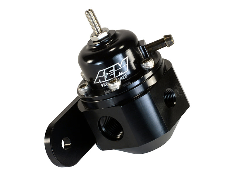 AEM Universal Black Adjustable Fuel Pressure Regulator - Boost Factory