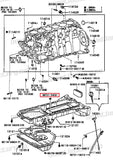 Genuine Toyota 1JZ & 2JZ Oil Pan / Pick Up Seal Kit