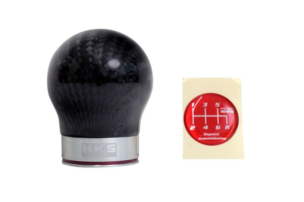 HKS 15-21 Subaru WRX STI 6MT Carbon Shift Knob - 51999-AF001