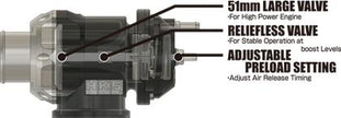 HKS RACING SQV UNIVERSAL BOV HKS71008-AK004 - Boost Factory