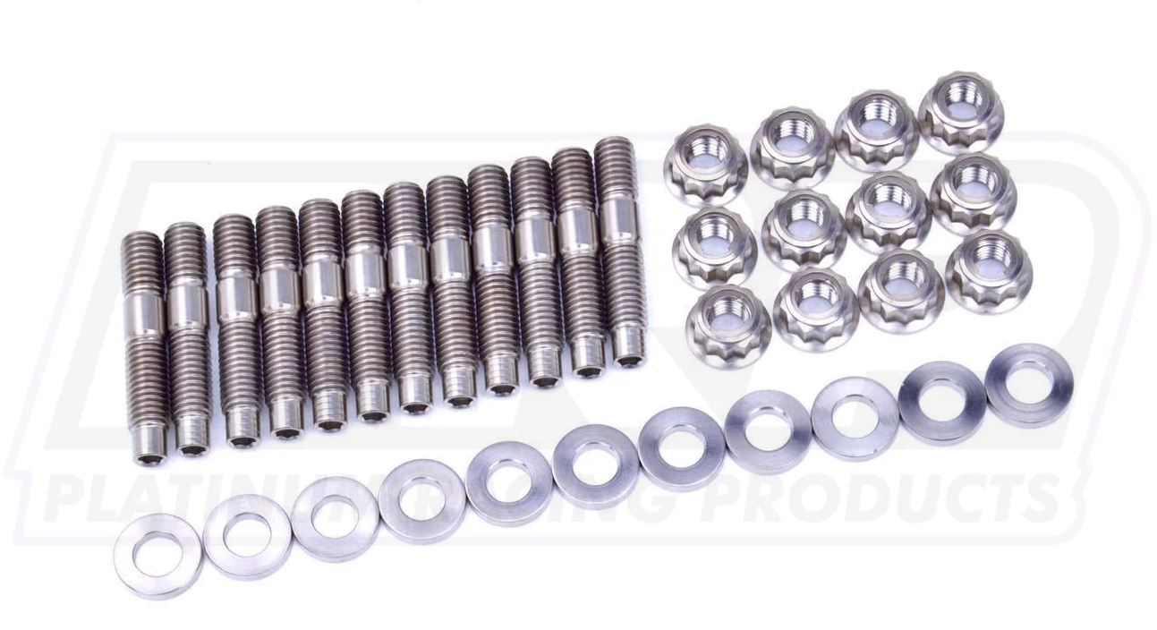 Platinum Racing Products PRO SERIES TITANIUM INTAKE MANIFOLD STUD KIT TO SUIT TOYOTA 2JZGE NON TURBO