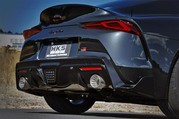 HKS Super Turbo Muffler Urban Matte GR Supra DB22/DB26 - 31029-AT015 - view 4