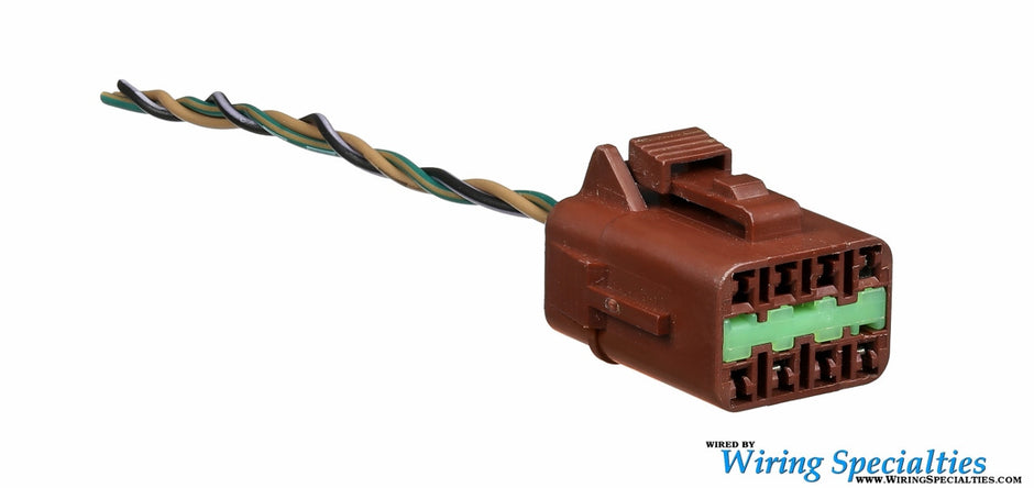Wiring Specialties VG30 / S13 8-Pin Connector Brown - VG30-FBCON-2