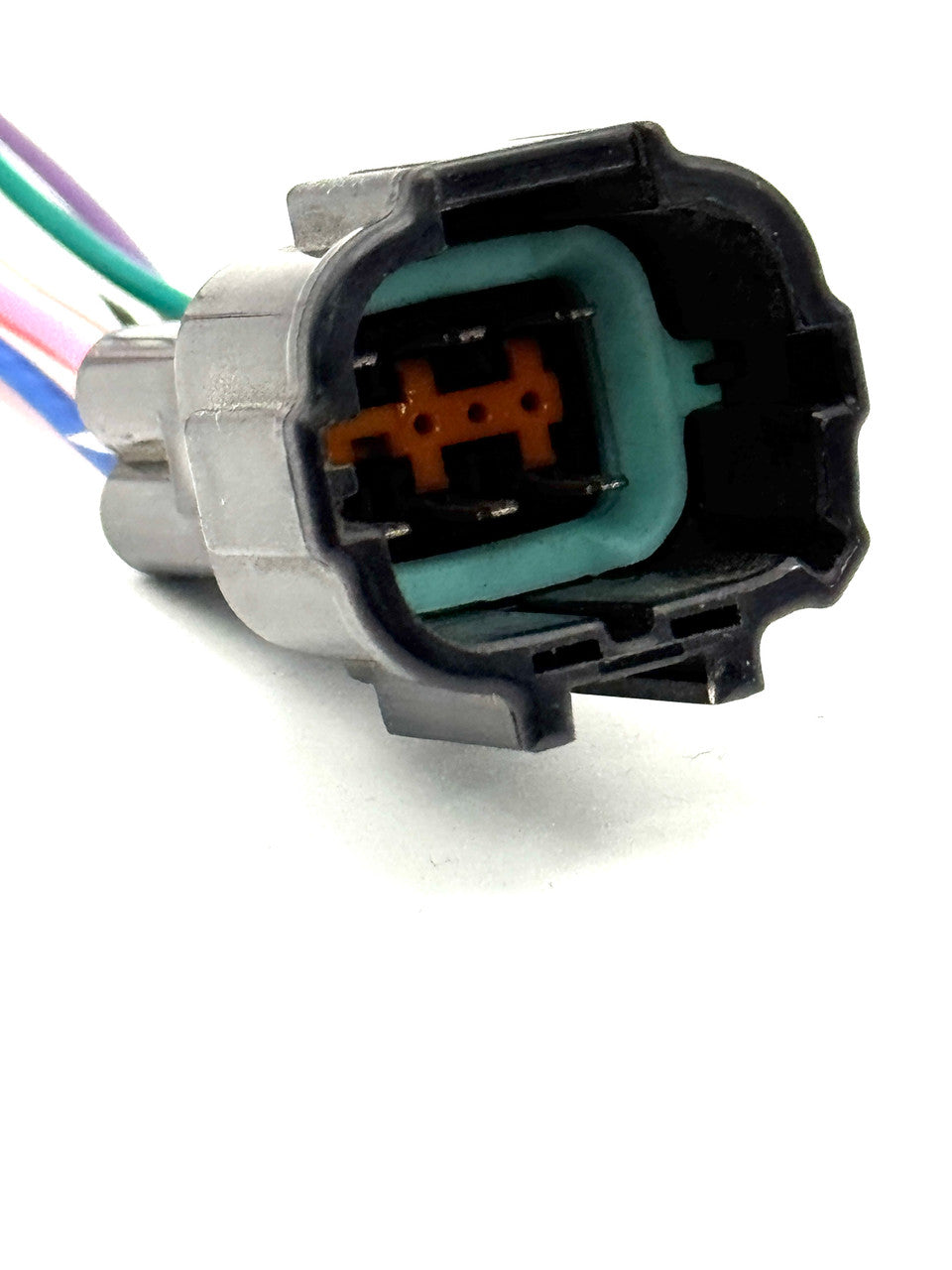 Wiring Specialties Nissan 6-Pin Connector Black Male - NISS6PINB-M - view 2