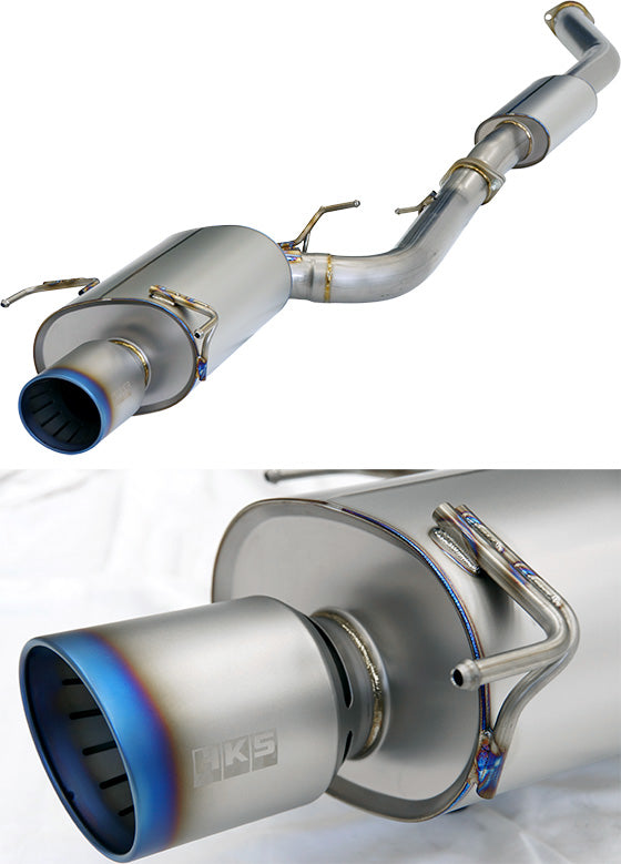HKS Super Turbo Muffler Ti Nissan Skyline GT-R BNR34 - 31029-AN009 - view 2