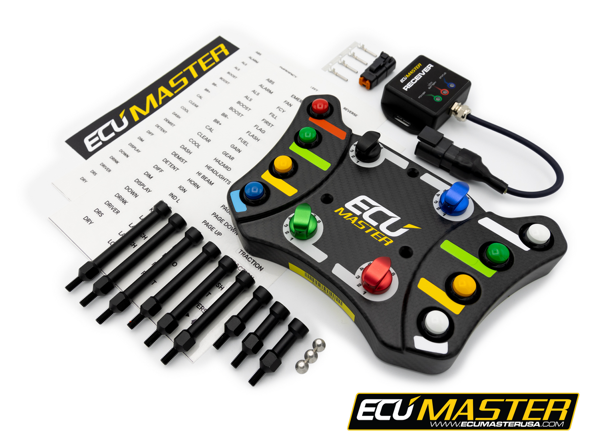 Control Panel Racer ECUMaster Wireless Racing Panel w/Receiver – Boost Factory