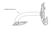 Front Bumper Inlet Duct BMW F80 M3 (F8X) - F8XX-BDUC - view 2