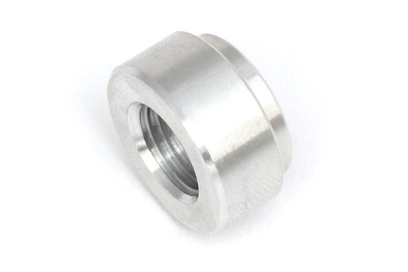Haltech Weld on Fitting 1/8 NPT - 27 TPI - 6061 Aluminium - HT-010231
