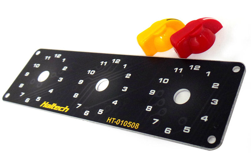 Haltech Triple Switch Panel Only - HT-010508